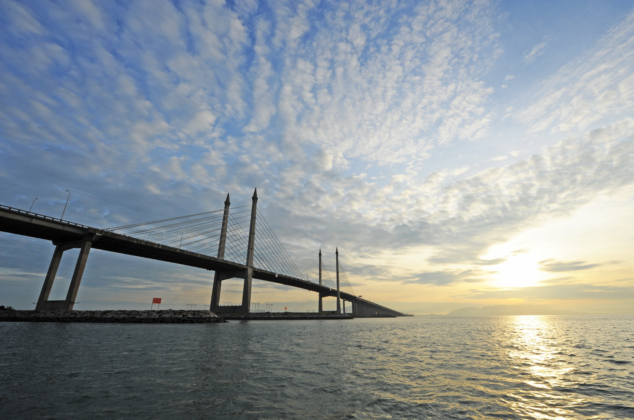 Bridge on Penang Island